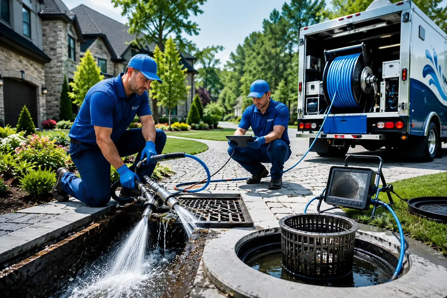 Local outdoor drain cleaning professionals in Concordia, KS